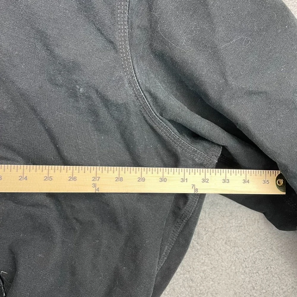 Carhartt Work Jacket Vintage Black Chore Coat Size 5XL
